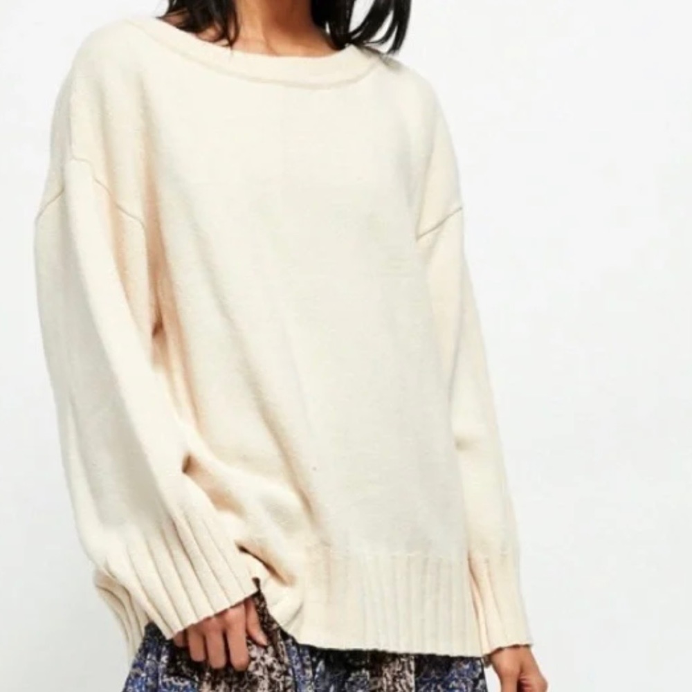 NWT Free People Street Fair Tunic Sweater - Picture 3 of 10